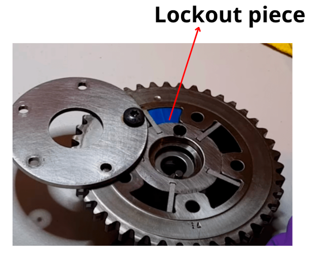 cam phaser lockout installation