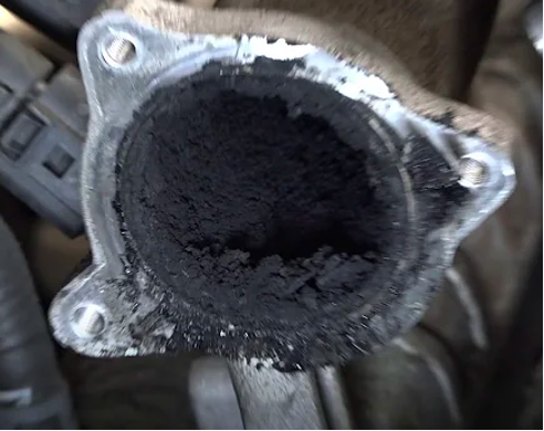 Carbon buildup on EGR valve