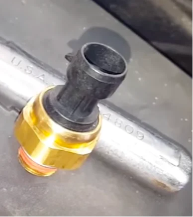 oil pressure sending unit can also cause oil leakage