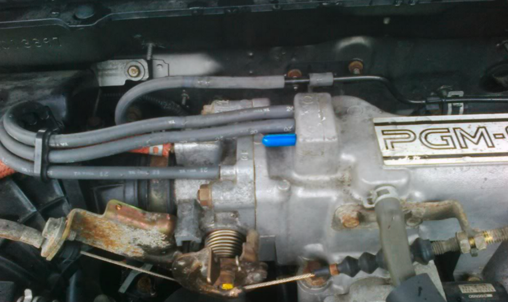 vacuum hoses in engine
