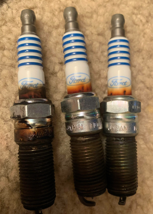 fouled spark plugs