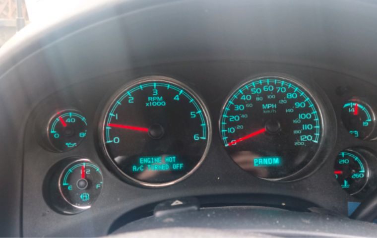 AC Off Due To High Engine Temperature