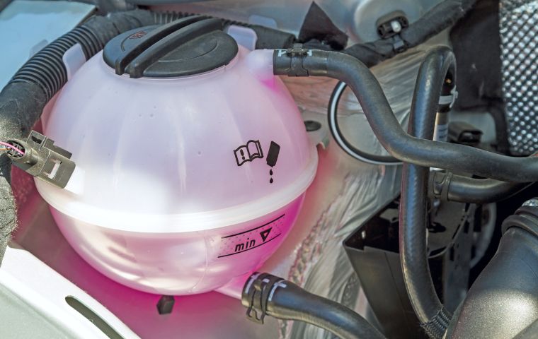 Coolant Reservoir Cap Missing