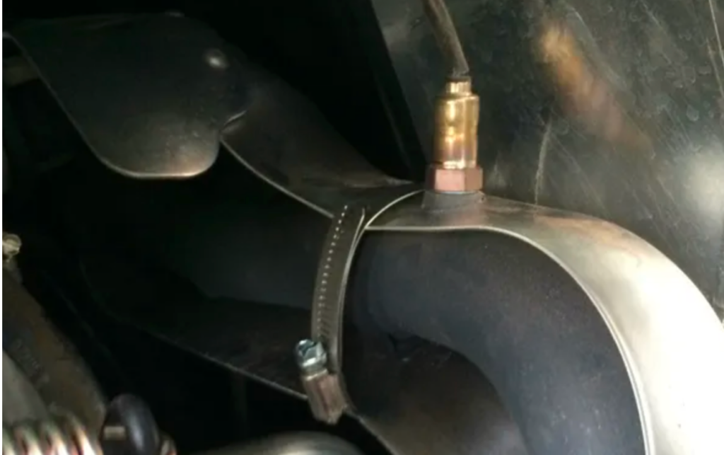 Clamping the heat shield