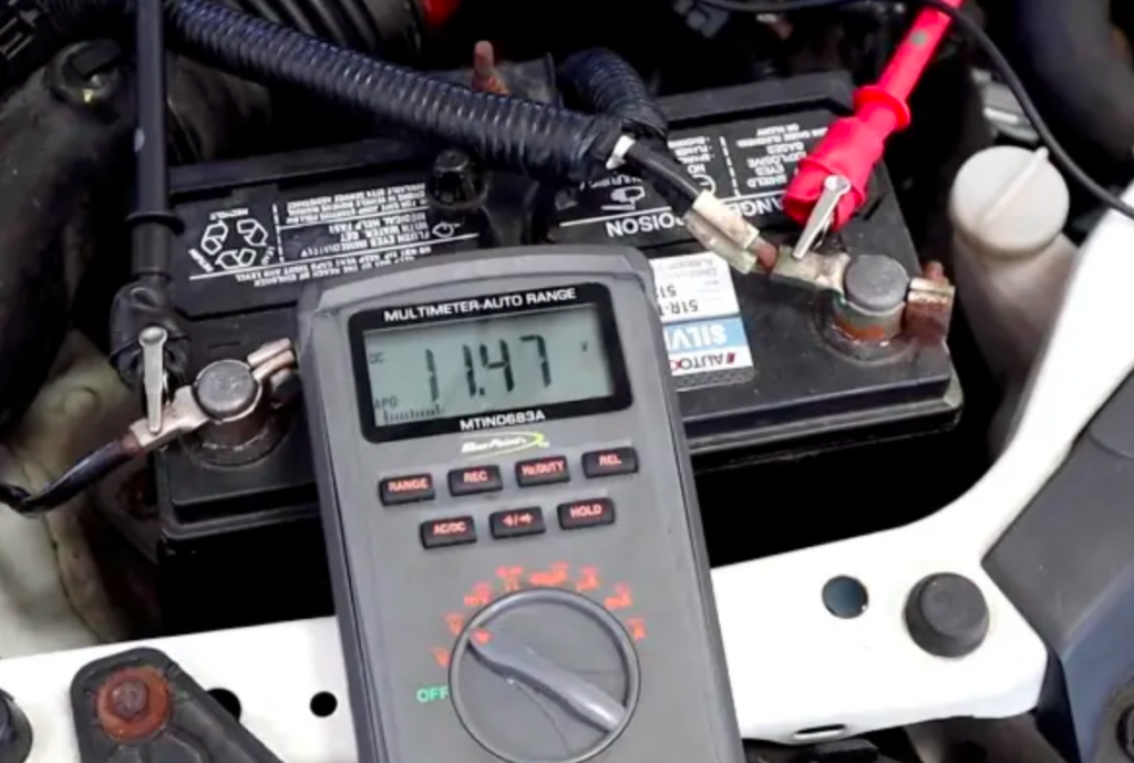 testing car battery