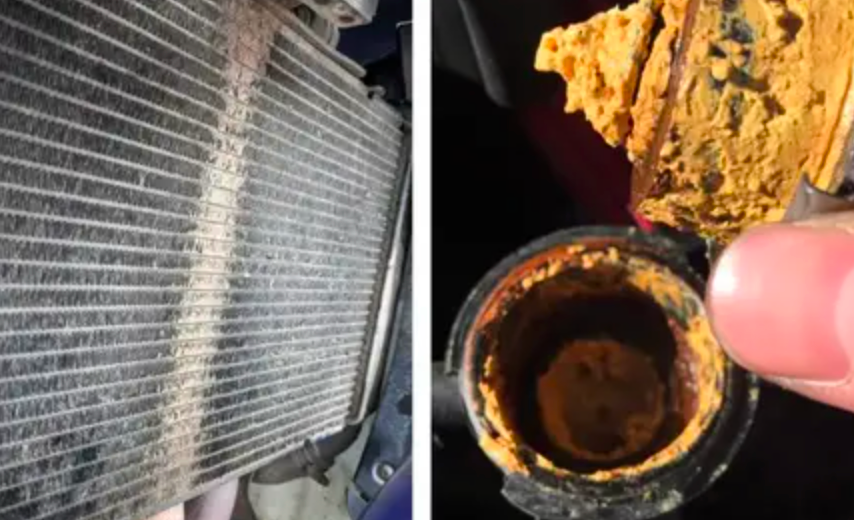 clogged radiator causes overheating