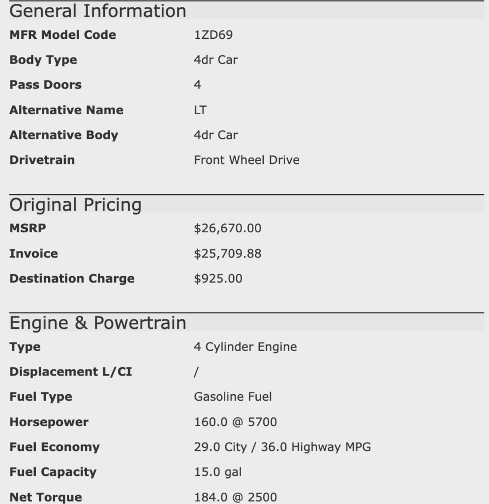 getting vehicle information using VIN decoder