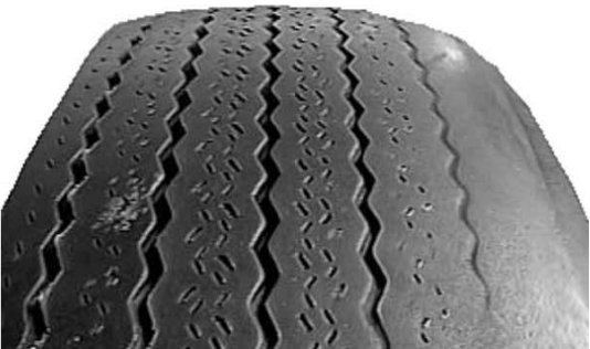 feathering wear in tires