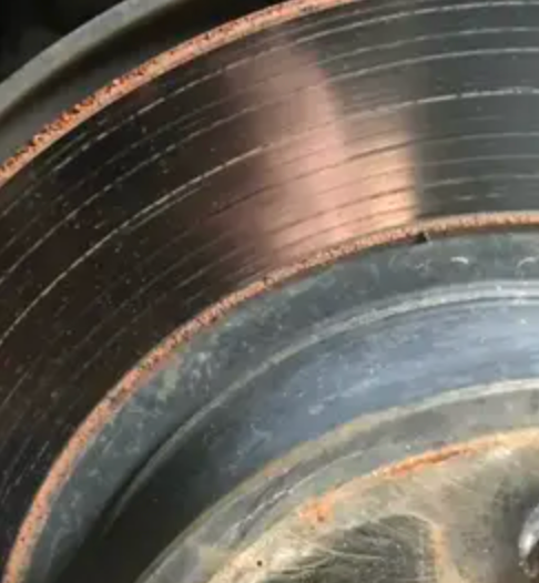 scored brake rotor
