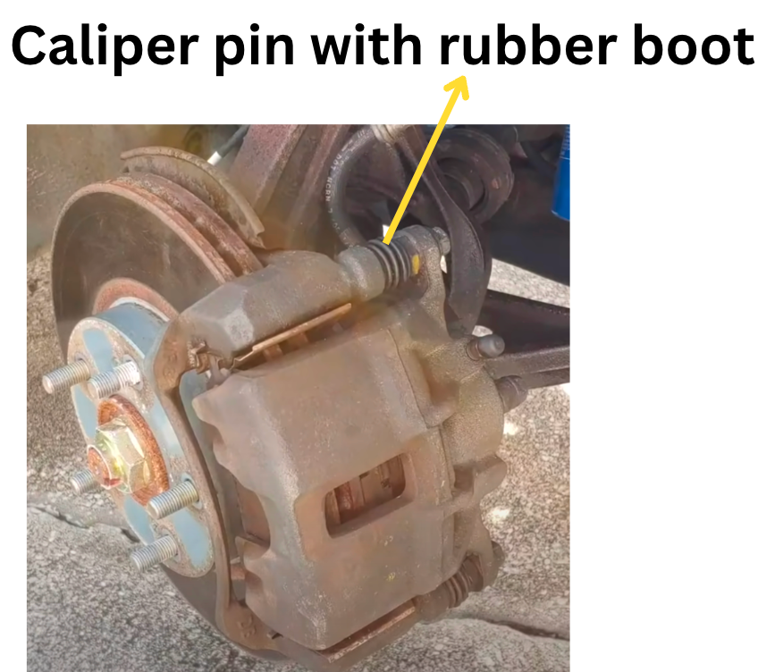 sticky brake caliper pins