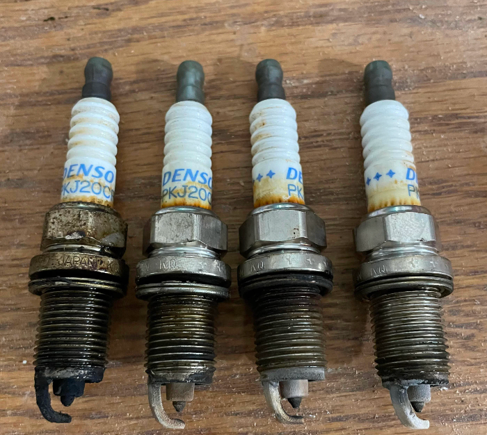 fouled spark plugs
