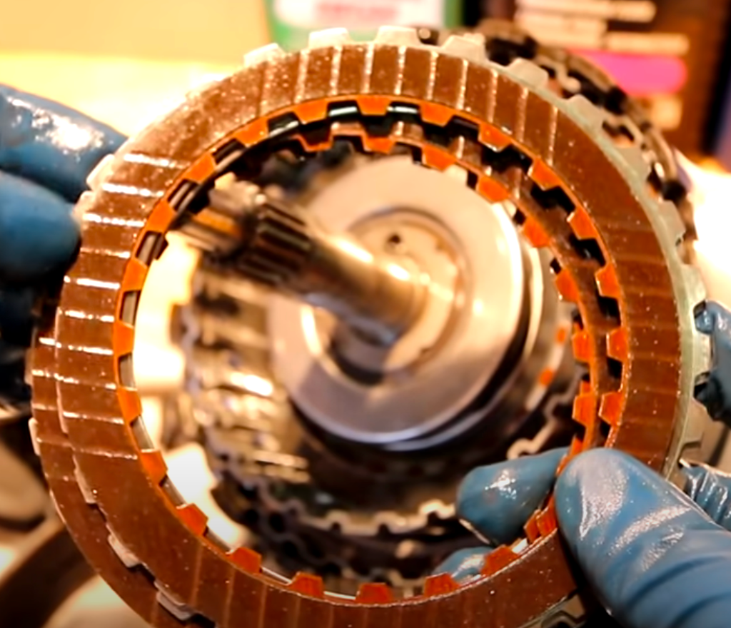 clutches of automatic transmission
