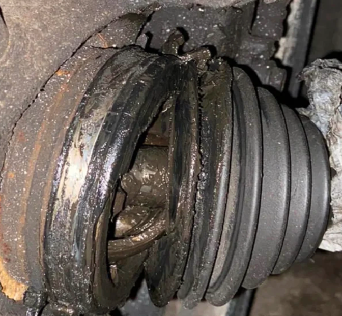 Damaged CV Joint or CV Axle