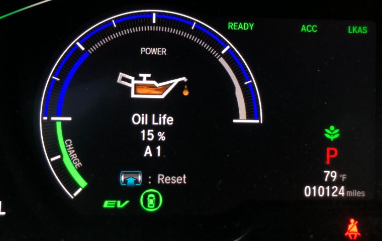 5% oil life remaining