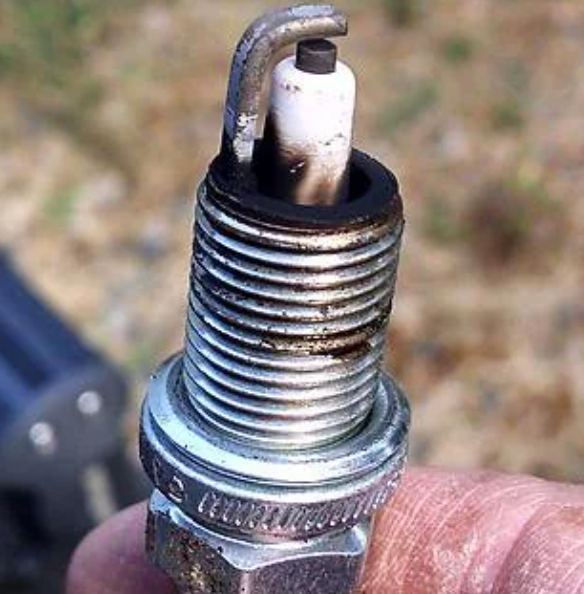 fouled spark plug