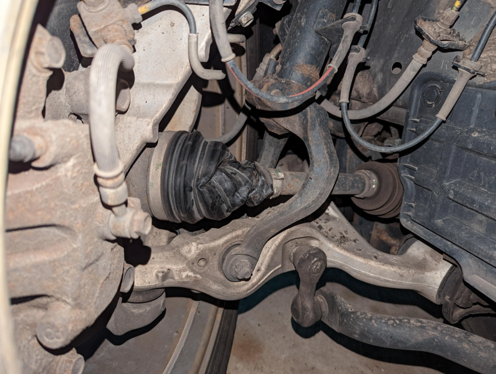 Bad CV axle