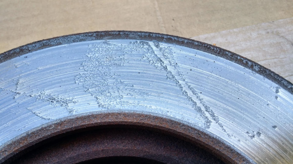 Gravel Stuck In Brake Caliper