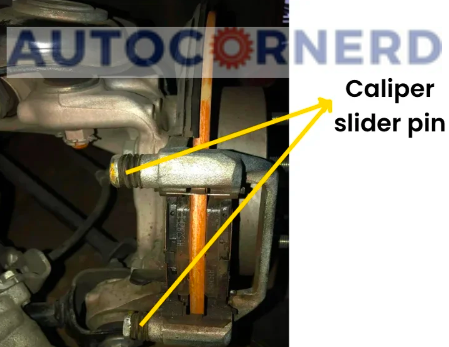 stuck caliper pins