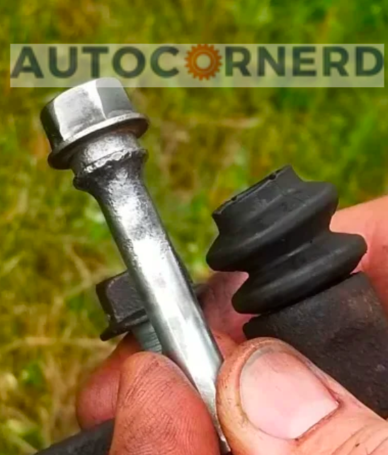 lubricating brake caliper slider pins