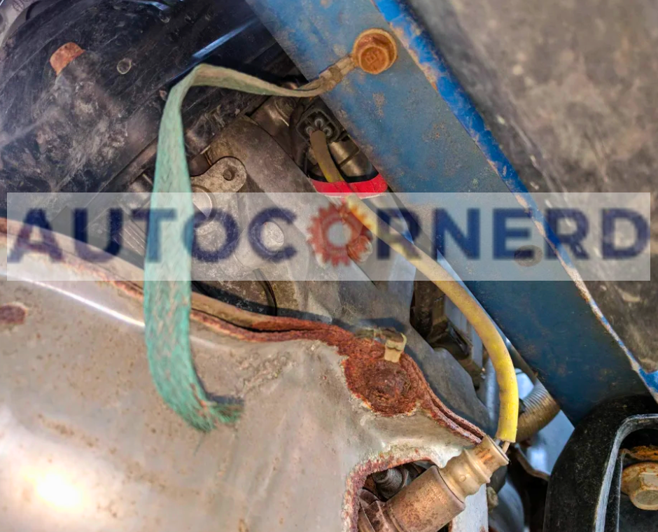 bad ground strap connection causes excessive strain on alternator due to increased resistance